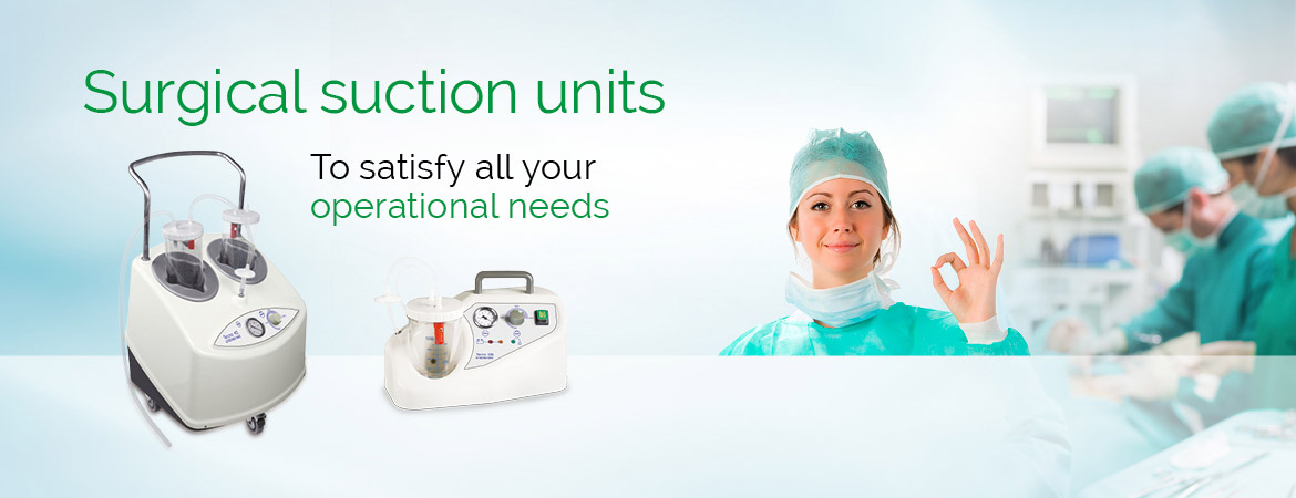 Surgical suction units