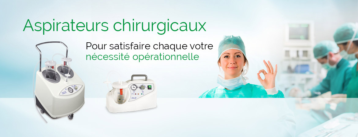 Aspirateurs chirurgicaux