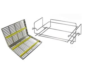 Support for 2 surgical trays Multisteril